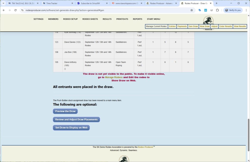 rodeo producer - advanced - 3 go plus average rodeo - draw - 4 rodeo producer - advanced - 3 go plus average rodeo - draw - 4