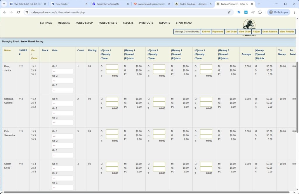 rodeo producer - advanced - 3 go plus average rodeo - results - sbr - go1 - 1 rodeo producer - advanced - 3 go plus average rodeo - results - sbr - go1 - 1