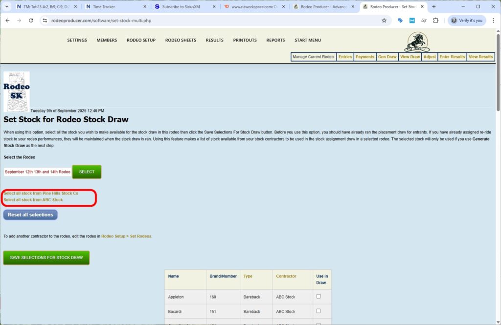 rodeo producer - advanced - 3 go plus average rodeo - stock - 1 rodeo producer - advanced - 3 go plus average rodeo - stock - 1