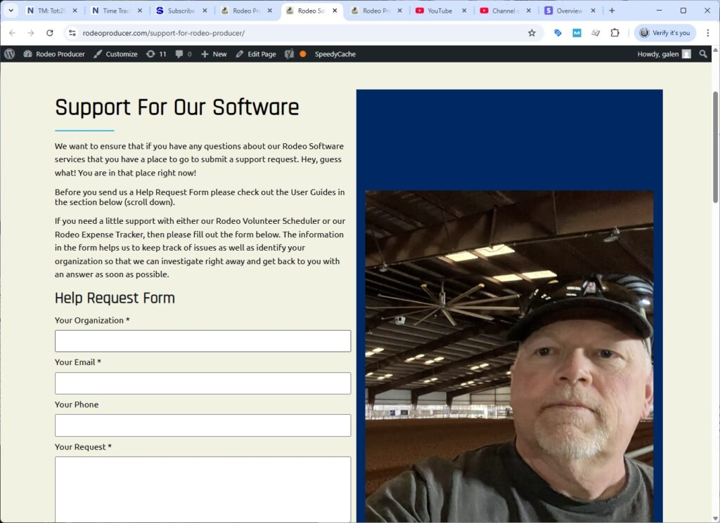 rodeo producer - start menu - your account - get support rodeo producer - start menu - your account - get support